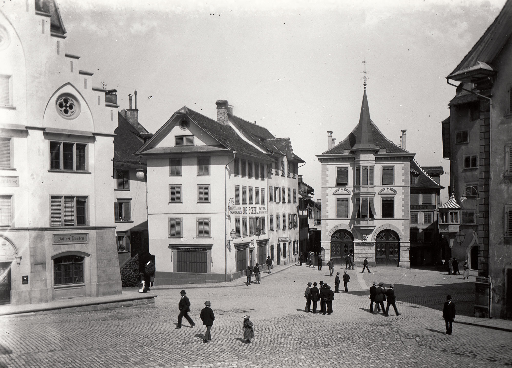 Kolinplatz Zug vor 1907