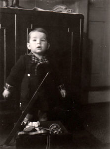 Albert Merz mit 18 Monaten (1943)